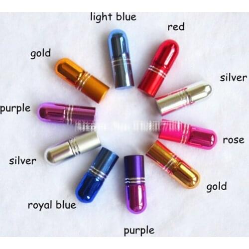 Capacity3ml 200pcs/lot Factory wholesale Ball bottles, paint bottles, bullet bottles, perfume points bottling,glass bottle