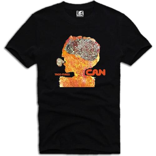 CAN ALBUM BAND MUSIC T-SHIRT TAGO MAGO PROG ROCK KRAUTROCK A240DTG Cartoon t shirt men Unisex New Fashion tshirt Loose Size