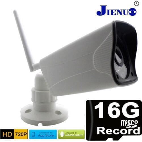 Ip camera 720P wifi Built Micro SD 16G Record Outdoor waterproof Mini Surveillance Wireless Home Cam Cctv Security System P2p hd