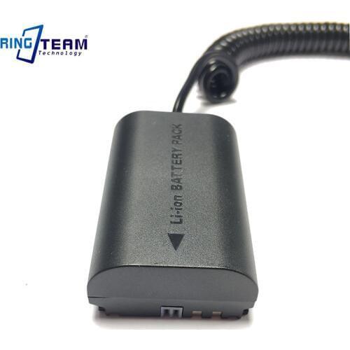 LP-E6 Fake Battery Power DC Coupler for BMPCC6K BMPCC 6K BMD Blackmagic Micro Cinema Camera Video Assist Holder SmallHD Monitor