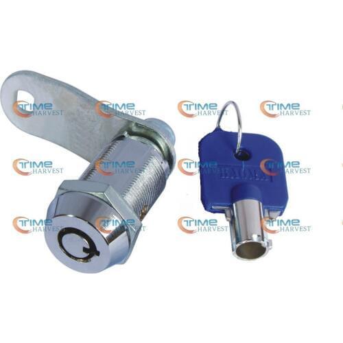 20pcs 28mm Zinc Alloy Cam Lock with same keys arcade cabinet Cocktail Machine game accessories coin operated game arcade cabinet