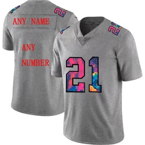 Men Rugby Jersey MACK ALLEN American Football Jersey RODGERS Camisa Futebol Maillot Rugby Jersey