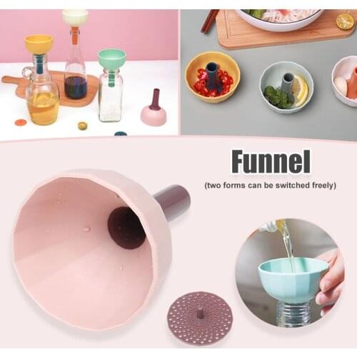 Mini Plastic Cone Funnel Pour Oil Liquid Funnel Hopper Kitchen Home Accessories funnel