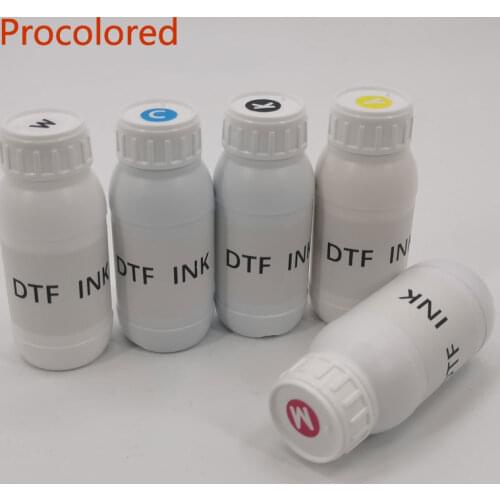 Procolored 500ML*5 and 5*1000ML DTF Ink Film Direct Transfer Film Printer Inks For DTF Printing