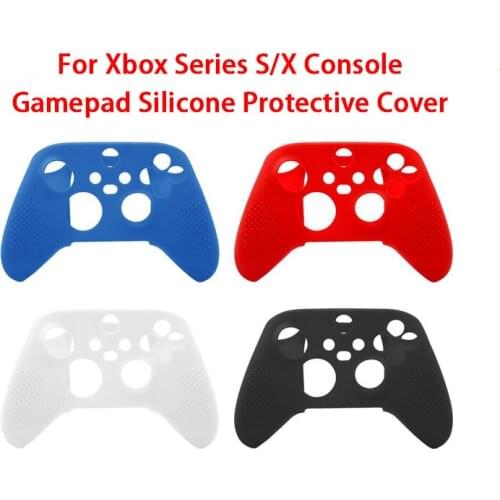 For Xbox Series Gamepad Silicone Protective Cover Series S / X Game Controller Silicone Protective Cover Wireless Handle