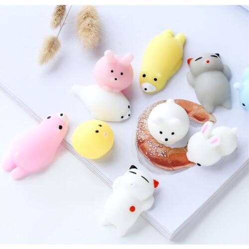 Squishy Toy Cute Animal Antistress Ball Squeeze Mochi Rising Toys Abreact Soft Sticky Squishi Stress Relief Toys Funny Gift