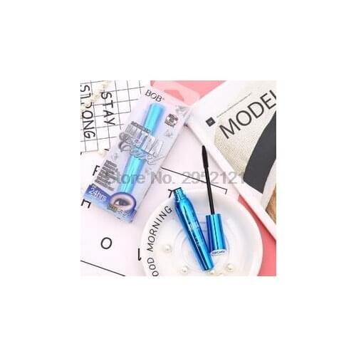 By dhl or ems 100pcs 3D Fiber Lashes Mascara Makeup ink Gel Natural Fibers Waterproof Eyelash Mascara