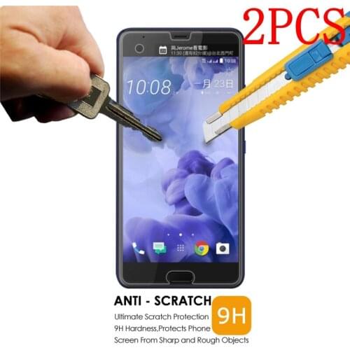 2PCS Tempered Glass For HTC U Ultra Screen Protector protective film For HTC Ocean Note Glass