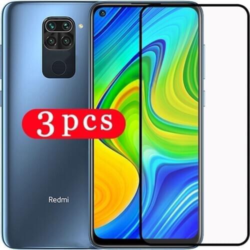 3Pcs for xiaomi redmi note 8 pro 8T 8A tempered glass redmi 10X note 9s 9 pro MAX 9C 9A phone screen protector protective film