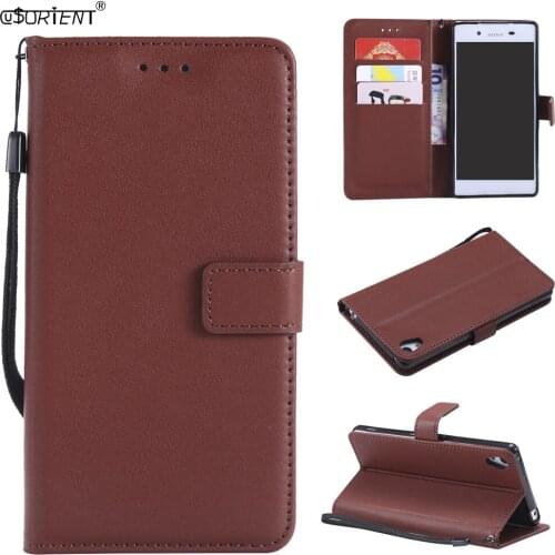 Flip Wallet Case For Sony Xperia XA Leather Bumper Cover XperiaXA F3113 F3111 F3112 F3115 F3116 Shockproof Card Slot Phone Bags