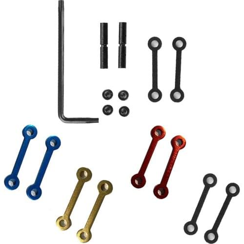 EWOLF 4 colors Anti Walk Pins 2 Steel 154 Diameter Pins Side Plates All Steel Anti Walk Hammer Trigger Pinsfor Glock