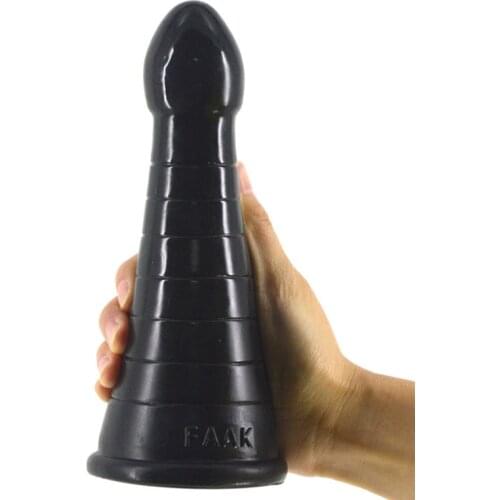 Smooth round head big dildo sex toys for woman Inserted vagina anal plug G-spot massage general-purpose stimulant sex shop