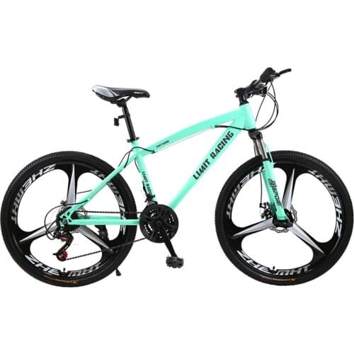 24/26 Inch Mountain Bike 21/27 Speed One Wheel Fork Racing Students Damping Bicycle