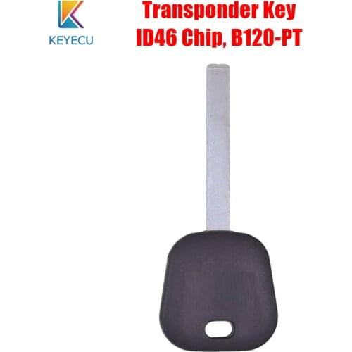 KEYECU Transponder Key GM ID46 Chip B120-PT for Chevrolet Express for GMC Savana 2015 2016 2017 2018 2019