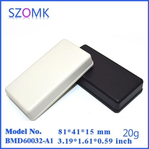 Hot selling abs plastic case diy plastic enclosure box (10 pcs) 81*41*15mm handheld electronic box plastic shell enclosure