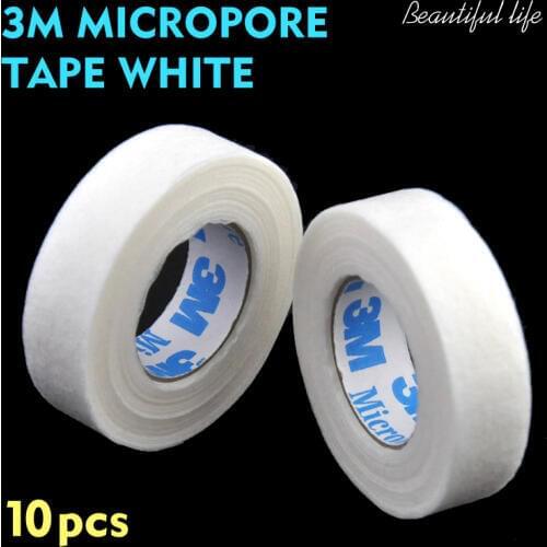 3M Micropore Tape Surgical Tape Eyelash Extension apprication Medical breathable lash tape microporous breathable paper tape