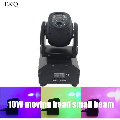 Mini LED disco shaking head 10W image good lighting effect home entertainment party nightclub dance party stage effect