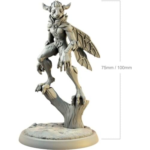 Resin Model Kits Mouse Monster Figure Unpainted RW-245