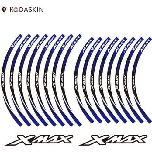 KODASKIN Stripe Wheel Rim Stickers Customized for Yamaha XMAX X-max