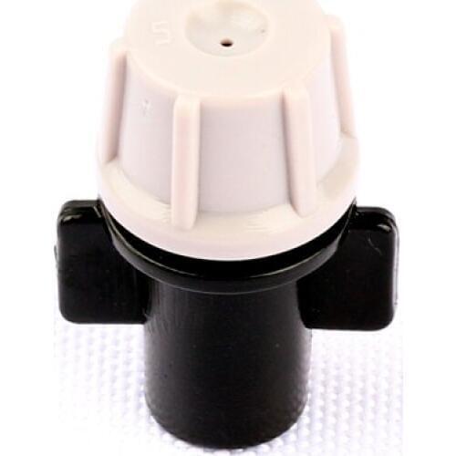 Wholesale 100pcs 6mm Grey Single Misting Nozzle Greenhouse Cooling Sprinkler Garden Drip Irrigation Watering System Nozzle