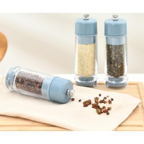 New Seasoning Grinding Bottle Pepper Grinder Manual Pepper Grinder Salt Pepper Mill Grinder Kitchen Cooking Tools Accessories