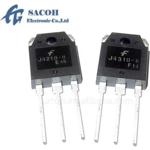 New 5Pairs(10PCS) FJA4210OTU J4210-O + FJA4310OTU J4310-O or J4210F-O + J4310F-O or J4210F-Y J4310F-Y TO-3P Silicon Transistor