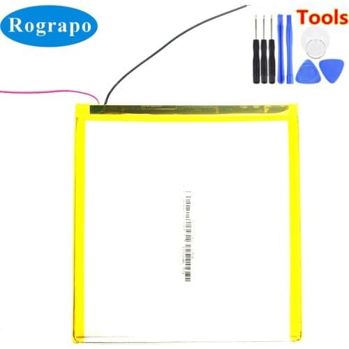New 3.7V 5000mAh Replacement Battery For Chuwi Hi9 Hi 9 Tablet PC Accumulator 2 Wire +Tools