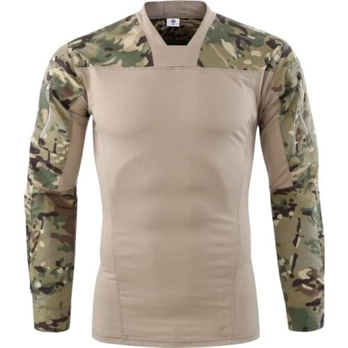 New frog suit tactical shirt sports breathable outdoor camouflage uniform training uniforms climbing long sleeves