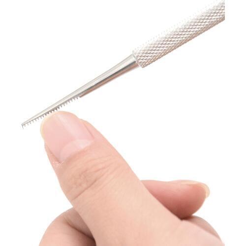 Stainless Toe Nail File Double Ended Pedicure File Satin Edge Ingrown Toe Nail Lifter Onychomycosis Paronychia Podiatry Chiropod