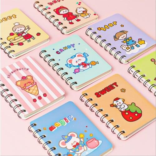 Hand Book Notebook Student Portable Pocket Notebook Mini Notebook A7 Small Book Subsidiary School Company Office Supplies