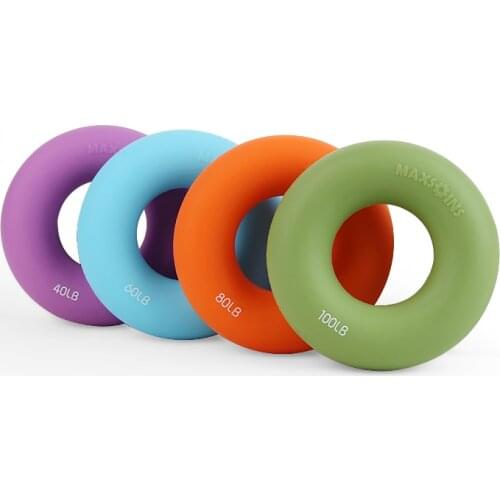 Portable Hand Gripper Gripping Ring Carpal Expander Arm Finger Strength Trainer Rehabilitation Pow Hand Exerciser Ball Gym Tools