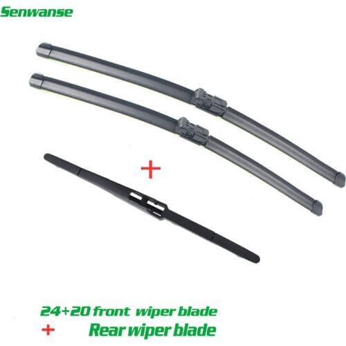 Senwanse Front and rear Wiper Blades For Hyundai Veracruz IX55 2006-2012 Windshield Windscreen wiper 24"+20"+14"