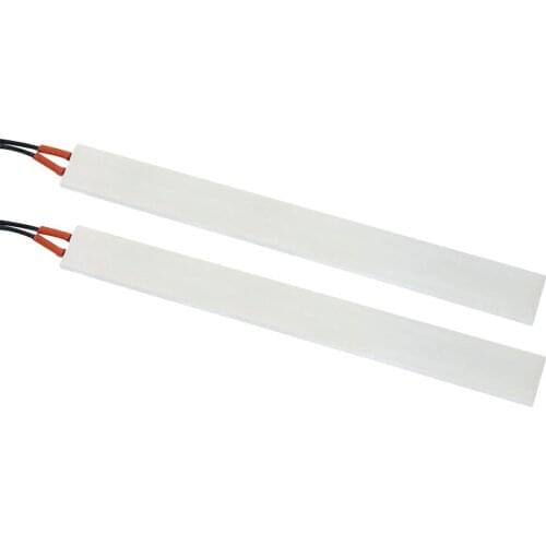 12V 24V 220V 200x21x5mm PTC Heater Element Constant Thermostat Thermistor Air Electric Heating Sensor incubator Aluminum Shell