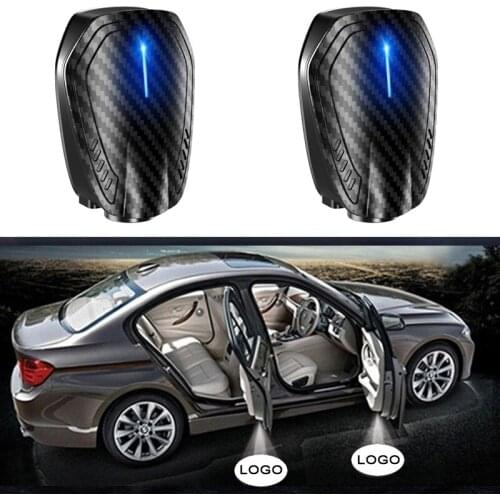 2PCS Universal Wireless Led Car Door Welcome Laser Projector Logo Ghost Shadow Lights Car Accessories Car Styling