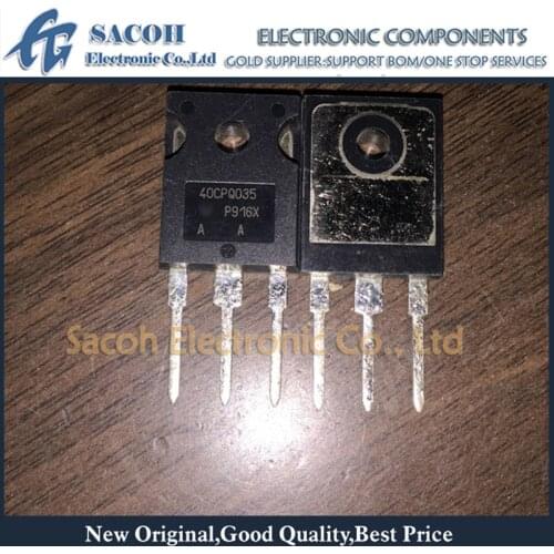 Free Shipping 10Pcs 40CPQ035 40CPQ035PBF 40CPQ040 40CPQ040PBF TO-247 40A 35V Schottky Rectifier
