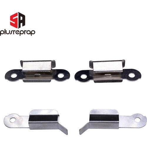 4PCS Heated Bed Clip Clamp for 3D Printer Build Platform Glass Retainer Aluminum Hot Bed