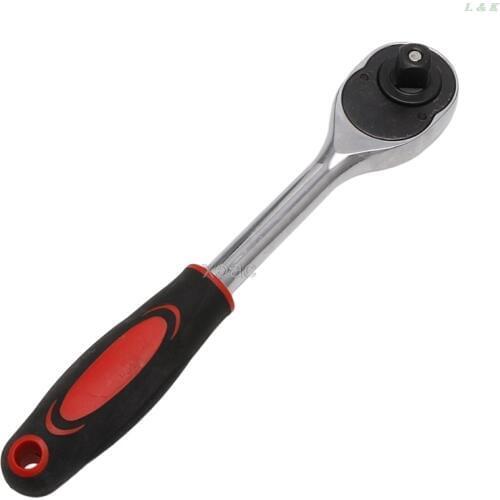 1/4" Drive Quick Release Ratchet Socket Wrench Hand Professional Repairing Tool M09 dropship