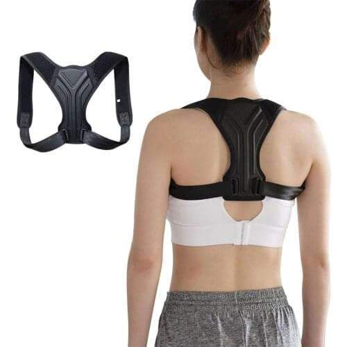 1Pc Posture Corrector Back Posture Brace Clavicle Support Stop Slouching and Hunching Adjustable Back Trainer Unisex