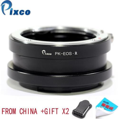 Pixco Lens Mount Adapter Ringfor PK-EOS.R for Pentax K Lens to Canon EOS R Mount Camera