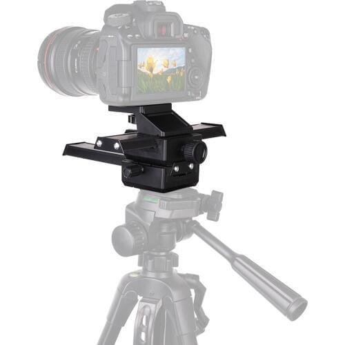 Aluminum 4 Way Macro Focusing Rail Slider for Canon Nikon Sony Pentax Nikon Olympus Samsung and All Digtal Camera with 1/4" Scre