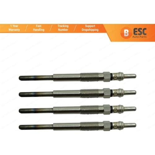 ESC EGP29-1 4 Pcs Heater Glow Plugs GX4098, 596099, GN063 for Ford Citroen Peugeot Jaguar 2.2