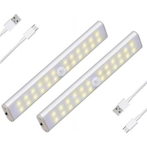 Under Cabinet Light Wireless PIR Motion Sensor Lamp Adjustable 24 40 60 LEDs For Cupboard Closet Kitchen Lighting Night Light