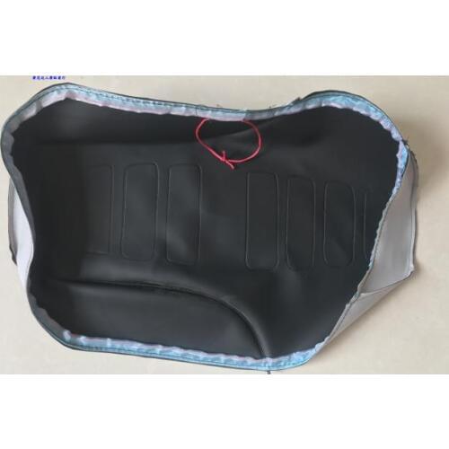 Motorcycle AX100 seat cushions cover in black color for Suzuki 100cc AX 100 seat saddle spare parts