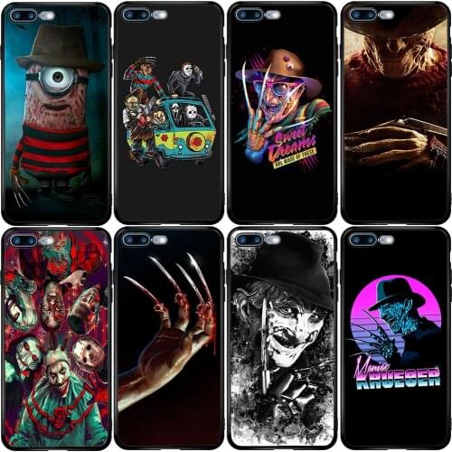 Phone Case for Xiaomi Redmi Note 10 9 9S 9A 8 8T 7 6 7A 6A 5A 5 A1 A2 A3 Pro Max Plus Lite Freddy Krueger Nightmare Elm Street