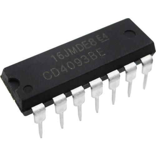 10PCS CD4093 CD4093BE 4093 DIP-14 TI CHIP IC