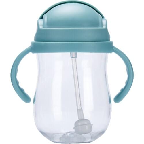 Copo Drinker Silica Gel Feeding Kids Toddler Newborn Baby Drink Cups Water Bottles Kids Drinking Sippy A Cup with Straw J0641