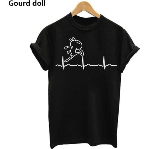 Женские однотонные футболки Gourd doll China At AliExpress