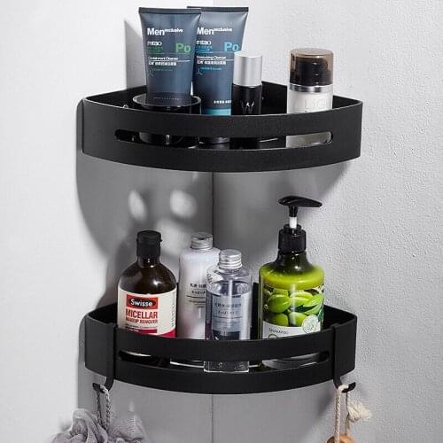 Kitchen items kitchen holder kitchen storage Bathroom shelves Toilet storage rack The kitchen is received hanging wall shelf