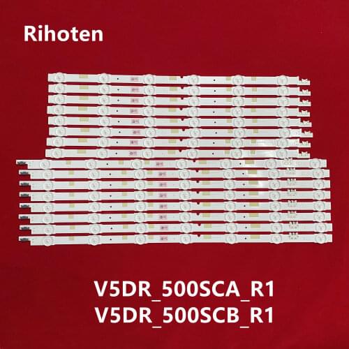 16pcs/lotLED Backlight13 lamp For Sam sung 50" TV UE50JU6800 V5DR_500SCA_R1 V5DR_500SCB_R1 CY-TJ050HGNV2H UE50JU6850 BN96-38479A