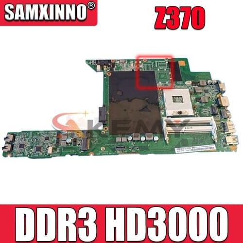 Akemy For Lenovo IdeaPad Z370 Laptop Motherboard HM65 DDR3 HD300 DAKL5MB16G0 Main Board
